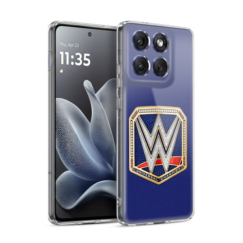 WWE Title Belts Universal Championship Soft Gel Case for Motorola Edge 70