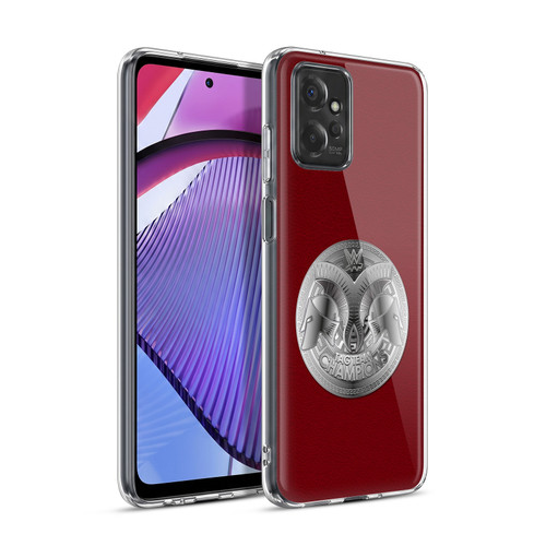 WWE Title Belts Raw Tag Team Championship Soft Gel Case for Motorola Moto G Power (2023)