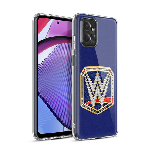 WWE Title Belts Universal Championship Soft Gel Case for Motorola Moto G Power (2023)
