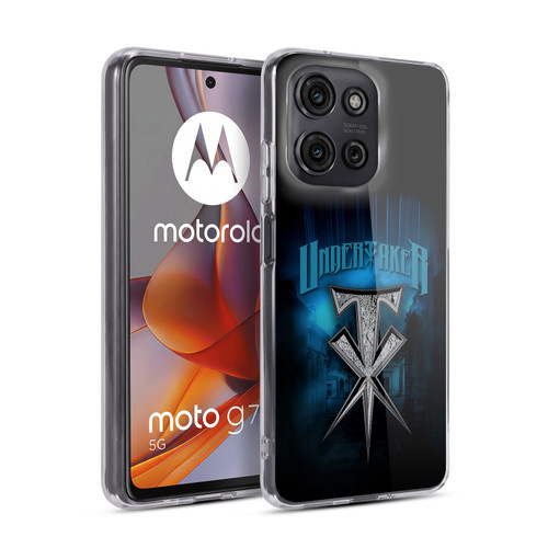WWE The Undertaker Stone Cross Soft Gel Case for Motorola Moto G75