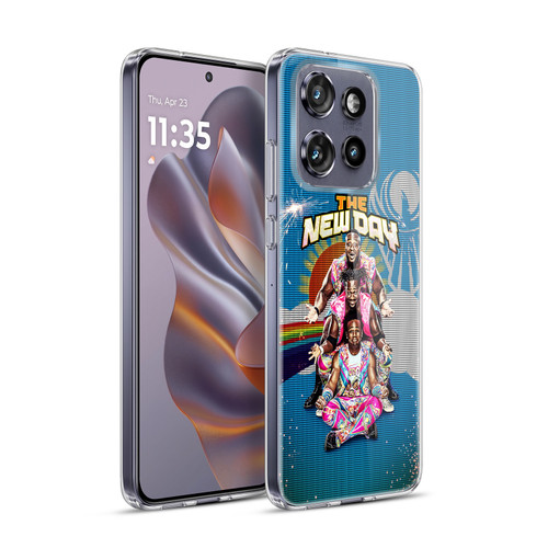 WWE Superstars The New Day Soft Gel Case for Motorola Edge 50 Neo