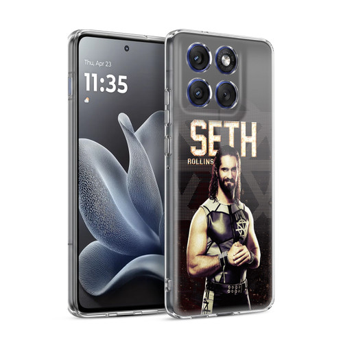WWE Superstars Seth Rollins Soft Gel Case for Motorola Edge 70