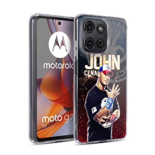 WWE Superstars John Cena Soft Gel Case for Motorola Moto G75