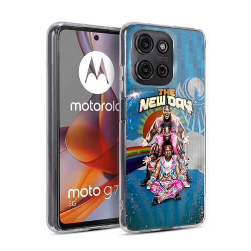 WWE Superstars The New Day Soft Gel Case for Motorola Moto G75
