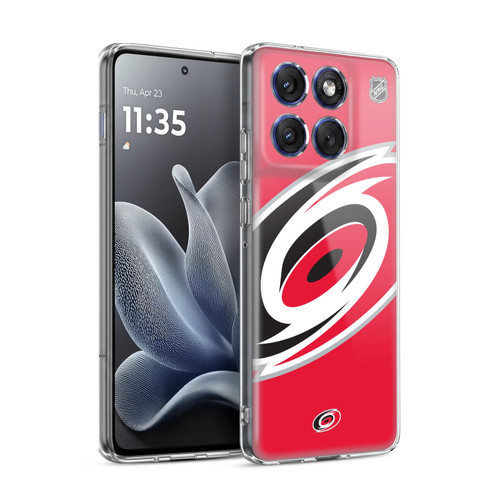 NHL Carolina Hurricanes Oversized Soft Gel Case for Motorola Edge 70