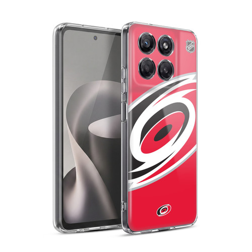 NHL Carolina Hurricanes Oversized Soft Gel Case for Motorola Moto G37 Power