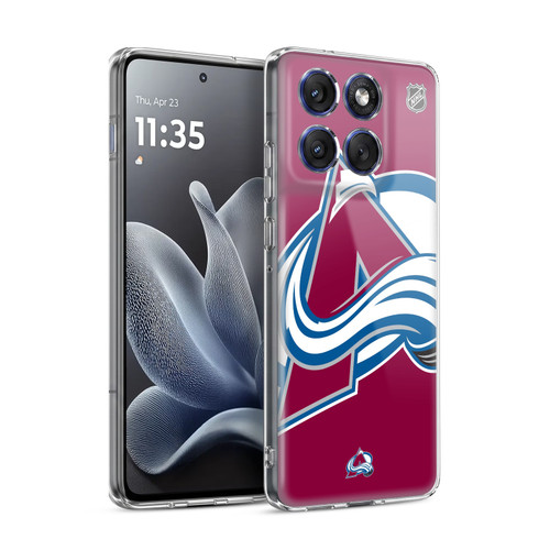 NHL Colorado Avalanche Oversized Soft Gel Case for Motorola Edge 70