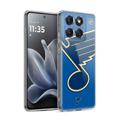 NHL St Louis Blues Oversized Soft Gel Case for Motorola Edge 70