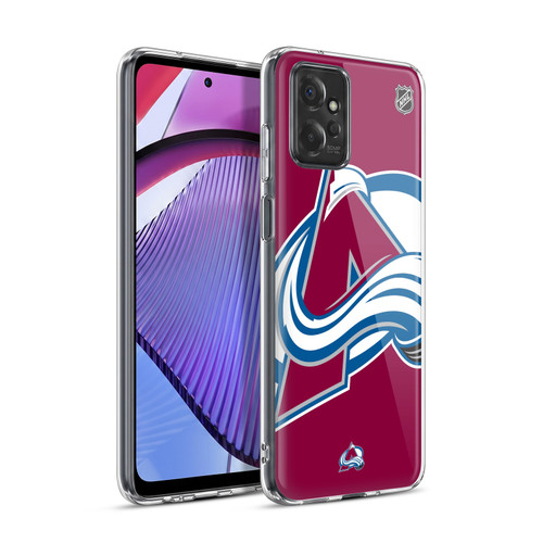 NHL Colorado Avalanche Oversized Soft Gel Case for Motorola Moto G Power (2023)