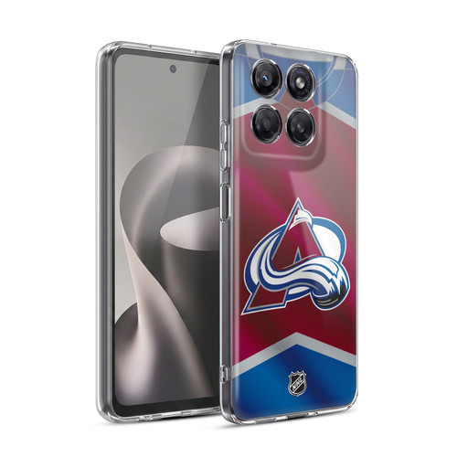 NHL Colorado Avalanche Jersey Soft Gel Case for Motorola Moto G37 Power