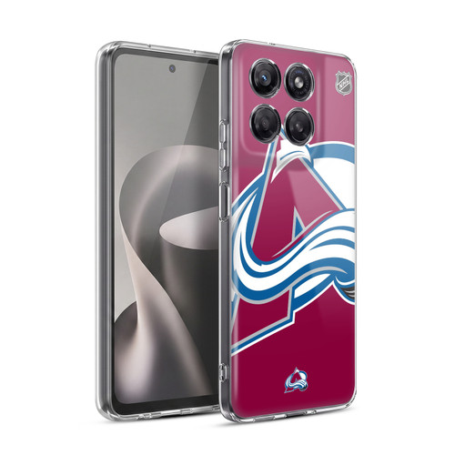 NHL Colorado Avalanche Oversized Soft Gel Case for Motorola Moto G37 Power