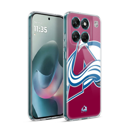NHL Colorado Avalanche Oversized Soft Gel Case for Motorola Moto G77