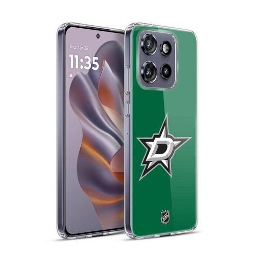 NHL Dallas Stars Plain Soft Gel Case for Motorola Edge 50 Neo
