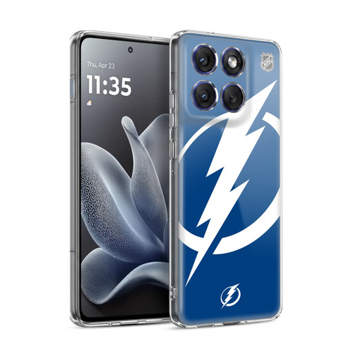 NHL Tampa Bay Lightning Oversized Soft Gel Case for Motorola Edge 70