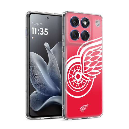 NHL Detroit Red Wings Oversized Soft Gel Case for Motorola Edge 70
