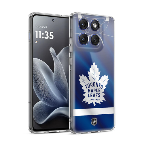 NHL Toronto Maple Leafs Jersey Soft Gel Case for Motorola Edge 70