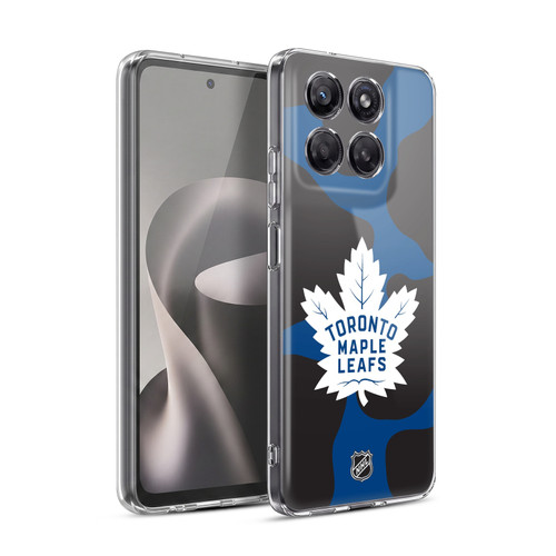 NHL Toronto Maple Leafs Cow Pattern Soft Gel Case for Motorola Moto G37 Power