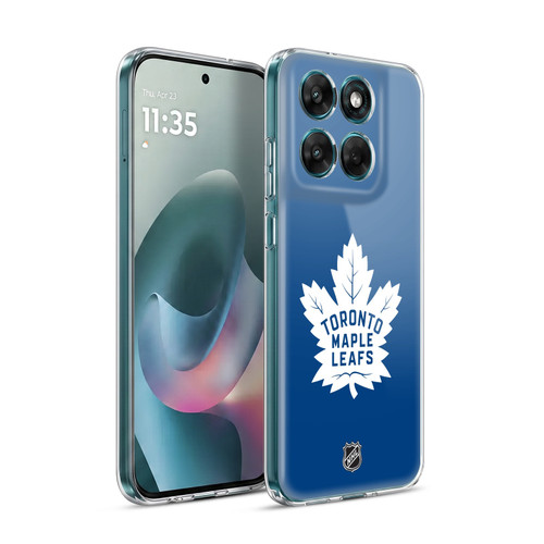 NHL Toronto Maple Leafs Plain Soft Gel Case for Motorola Moto G77