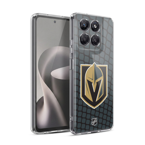 NHL Vegas Golden Knights Net Pattern Soft Gel Case for Motorola Moto G37 Power