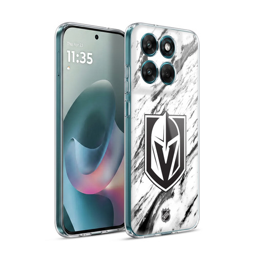 NHL Vegas Golden Knights Marble Soft Gel Case for Motorola Moto G77