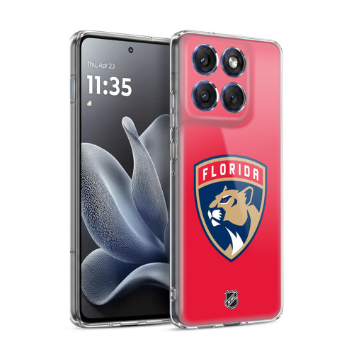 NHL Florida Panthers Plain Soft Gel Case for Motorola Edge 70