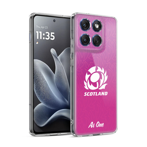 Scotland Rugby Graphics Gradient Pattern Soft Gel Case for Motorola Edge 70