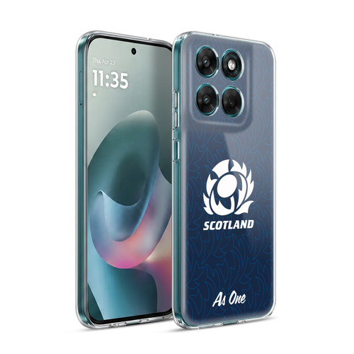 Scotland Rugby Graphics Pattern Soft Gel Case for Motorola Moto G77