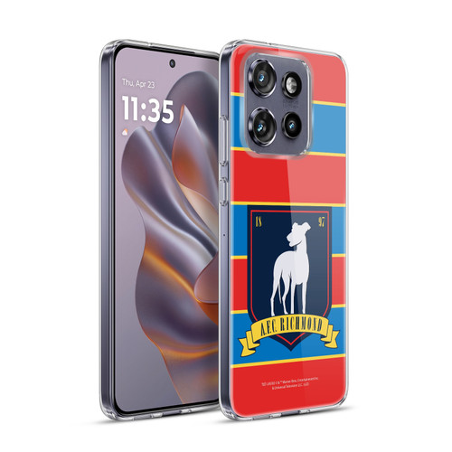 Ted Lasso Season 1 Graphics A.F.C Richmond Stripes Soft Gel Case for Motorola Edge 50 Neo