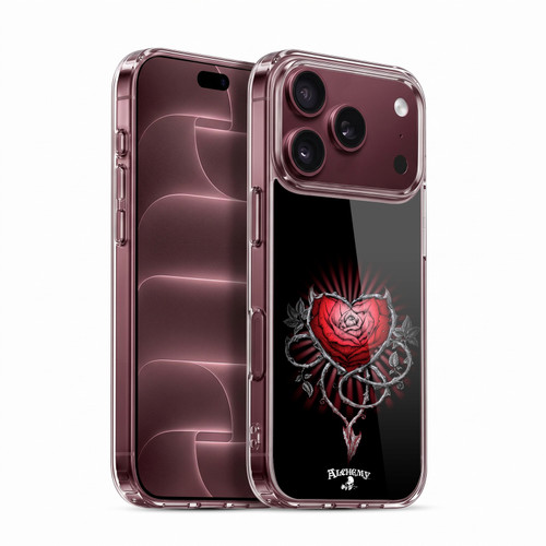 Alchemy Gothic Graphic Art Devils Rose Soft Gel Case for Apple iPhone 18 Pro