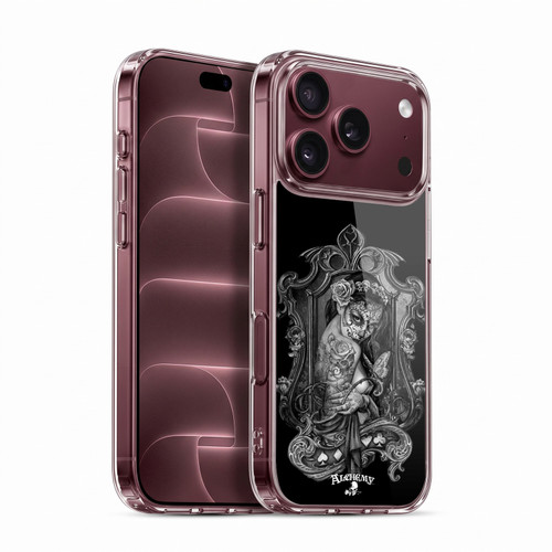 Alchemy Gothic Graphic Art Widow Soft Gel Case for Apple iPhone 18 Pro