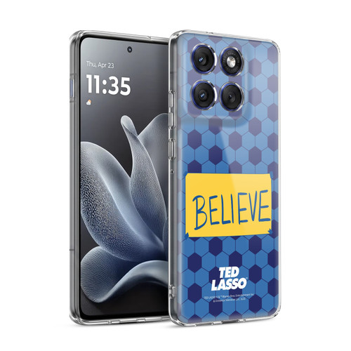Ted Lasso Season 1 Graphics Believe Soft Gel Case for Motorola Edge 70