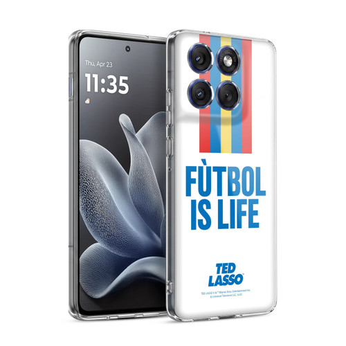 Ted Lasso Season 1 Graphics Futbol Is Life Soft Gel Case for Motorola Edge 70