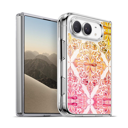 Micklyn Le Feuvre Mandala Sunset Art Nouveau Soft Gel Case for Apple iPhone Duo