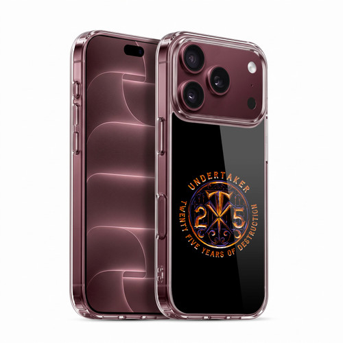 WWE Undertaker 25 Years Destruction Soft Gel Case for Apple iPhone 18 Pro