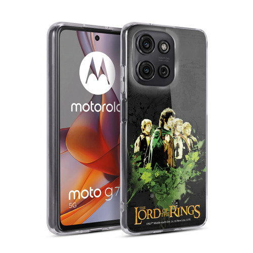 The Lord Of The Rings The Fellowship Of The Ring Character Art Group Soft Gel Case for Motorola Moto G75