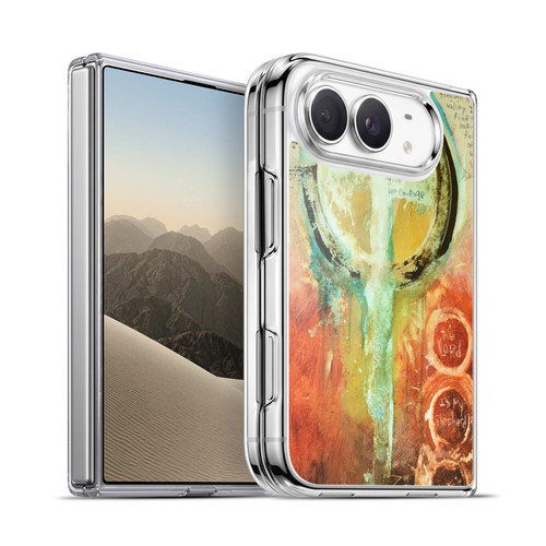 Michel Keck Religious Abstract Psalm 2 Soft Gel Case for Apple iPhone Duo