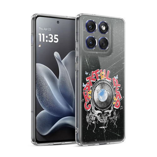 Grateful Dead Graphics Black Soft Gel Case for Motorola Edge 70