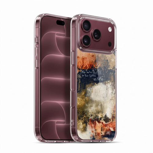 Michel Keck Religious Abstract Proverbs Soft Gel Case for Apple iPhone 18 Pro Max