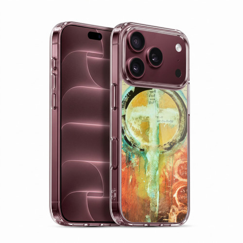 Michel Keck Religious Abstract Psalm 2 Soft Gel Case for Apple iPhone 18 Pro