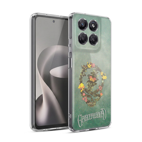Grateful Dead Graphics Floral Logo Soft Gel Case for Motorola Moto G37 Power
