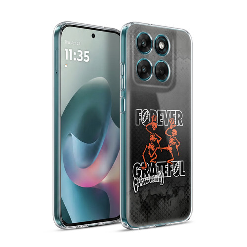 Grateful Dead Graphics Dancing Skeletons Soft Gel Case for Motorola Moto G77