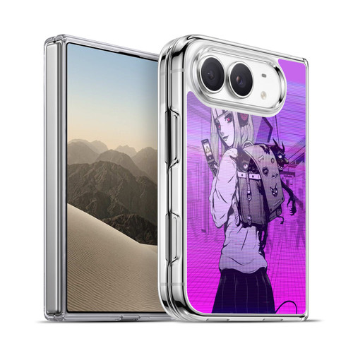 Zombie Makeout Club Art Drama Rides On My Back Soft Gel Case for Apple iPhone Duo