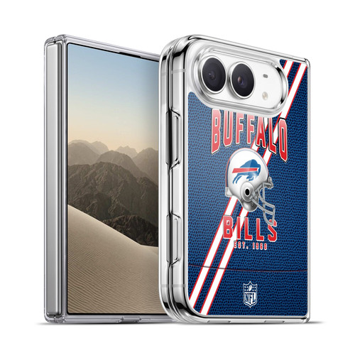 NFL Buffalo Bills Logo Art Football Stripes Soft Gel Case for Apple iPhone Duo