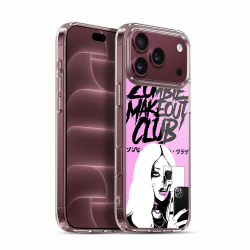 Zombie Makeout Club Art Selfie Skull Soft Gel Case for Apple iPhone 18 Pro Max