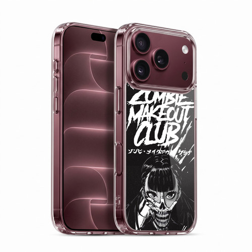 Zombie Makeout Club Art Face Off Soft Gel Case for Apple iPhone 18 Pro