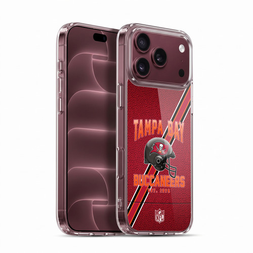 NFL Tampa Bay Buccaneers Logo Art Football Stripes Soft Gel Case for Apple iPhone 18 Pro Max