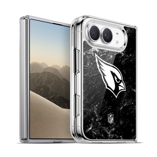 NFL Arizona Cardinals Artwork Marble Soft Gel Case for Apple iPhone Duo