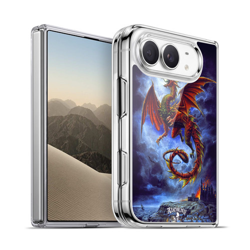 Alchemy Gothic Dragon Whitby Wyrm Soft Gel Case for Apple iPhone Duo
