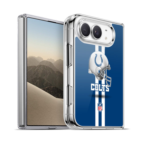 NFL Indianapolis Colts Logo Helmet Soft Gel Case for Apple iPhone Duo