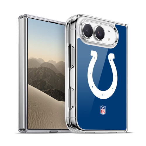NFL Indianapolis Colts Logo Plain Soft Gel Case for Apple iPhone Duo